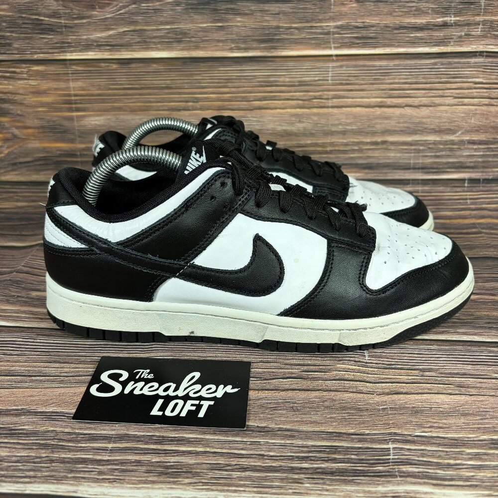 Nike Dunk Low Panda Men's Black‎ White Sneakers Size 9